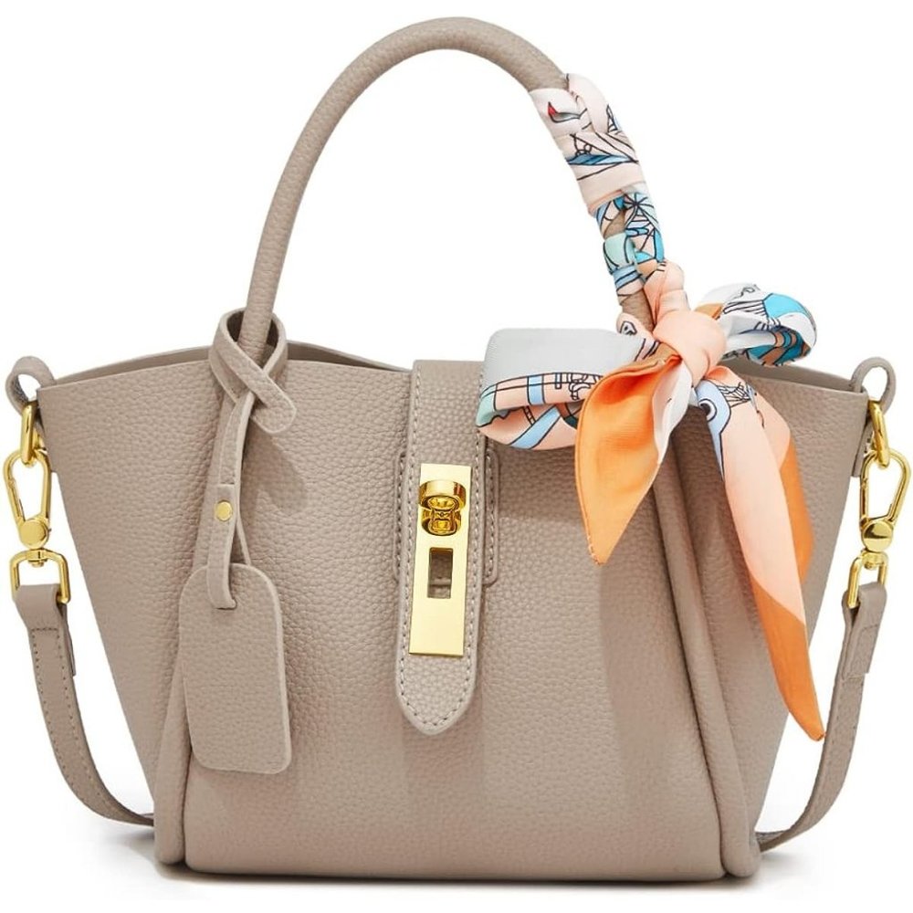 Women Leather Small Top Handle Designer Soft Shoulder Bag